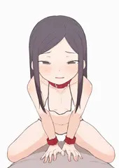 女の子が跳ねるGIF