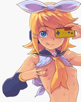 乳首くぱぁリンちゃん
