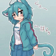 私服詳子ちゃん