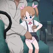 バスでの痴漢シーン