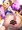 リク絵　（エミリーちゃんノーパンチアリーディング　（+便意我慢））