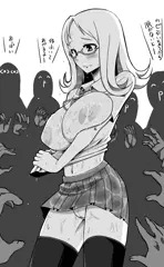 雨に濡れて服を絞る愛宕絹恵ちゃん