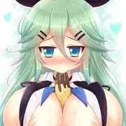 【有料依頼】ロリ巨乳山風チョコバナナズリ
