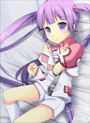 ベットにごろん