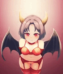 サキュバスっぽい人