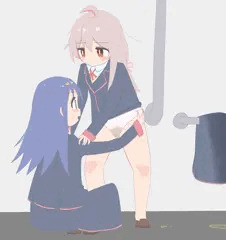 なゆたんにおもらしパンツ交換させられるお兄ちゃん