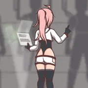 アキ博士が輪姦されるCG集