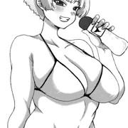 夏本番に向けてサンオイルを塗る練習させる女