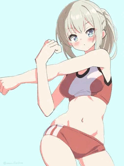 陸上女子オホ顔