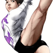 新体操選手　伊奈あゆみ　１