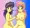 アテナ姫と麻宮アテナのダブルヌード
