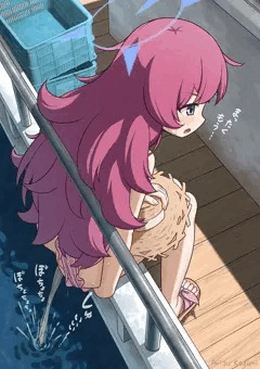 船でトイレを占領されて…