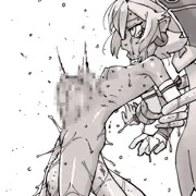 体内で暴れる触手