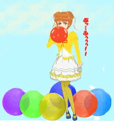 よつばちゃんと風船