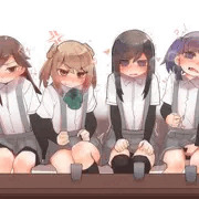 朝潮型におちゃをご馳走する