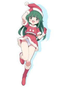 パンチラサンタさん