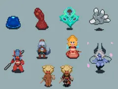 ゲームに登場する子たち