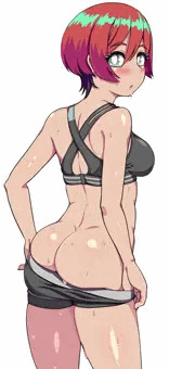 マチュのおしり