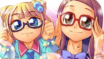 眼鏡射の日！みれぃ＋めが姉ぇ