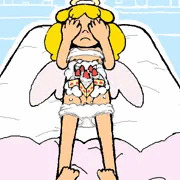 天使のスイーツ盛り