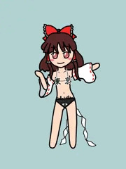 錦上京の霊夢さん衣装がえっちすぎる