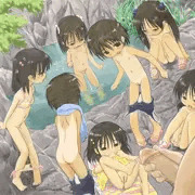 過去絵（５）子宝の湯