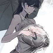 傘がヘタ
