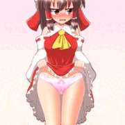 たくしあげ霊夢