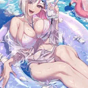 ゲーム販売記念莉々彩ちゃんイラスト