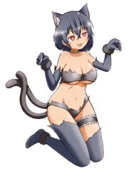猫耳獣人 差分もあるよ！