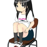 椅子と少女