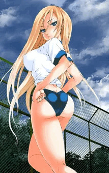 巨乳ヤンキー少女 Put On ブルマ②