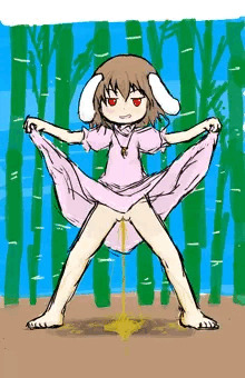 てゐ　立ち放尿