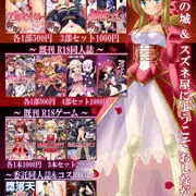 コミックマーケット91　女騎士の城　お品書き＆フリーペーパー