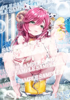 夏芽みのり お風呂ポスター