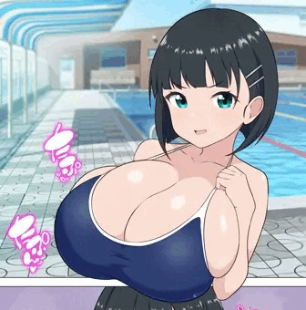 くそデカおっぱいスク水直葉とプールしてたらサァ…
