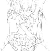 フランちゃん　ワンドロ線画