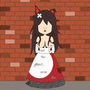 影狼ちゃん、捕まえた♪