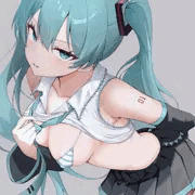 水着見せつけミク