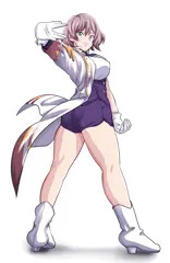 ポーズを決めるムジナ