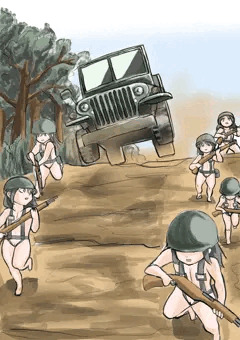 幼女ぞんざいシリーズ３(兵士)