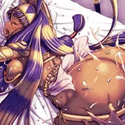 ニトクリスさん（お尻突き出させて思いっきりズンパン→膣内射精）