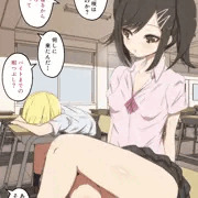 【前編】寝てる子の隣で補習授業