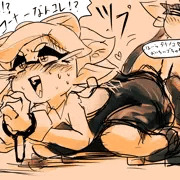 ホタルの尻にたけのこの里をいれる