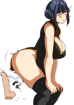 立つ女