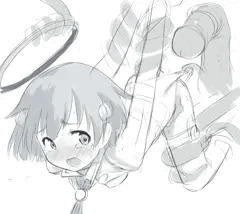 背後から触手でアルナイル