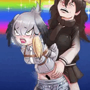 ハシビロコウちゃん緊縛レイプ