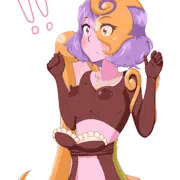 服を脱がされるアリアちゃん