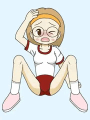 デコ眼鏡ちゃん