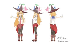 ニジエたん スケベ衣装 【ウィッチ風】